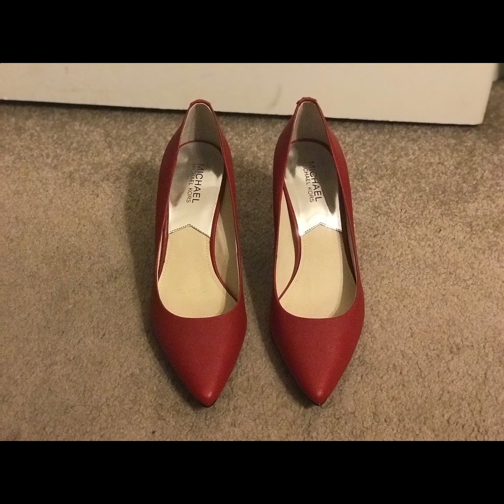 Michael Kors Red Pumps